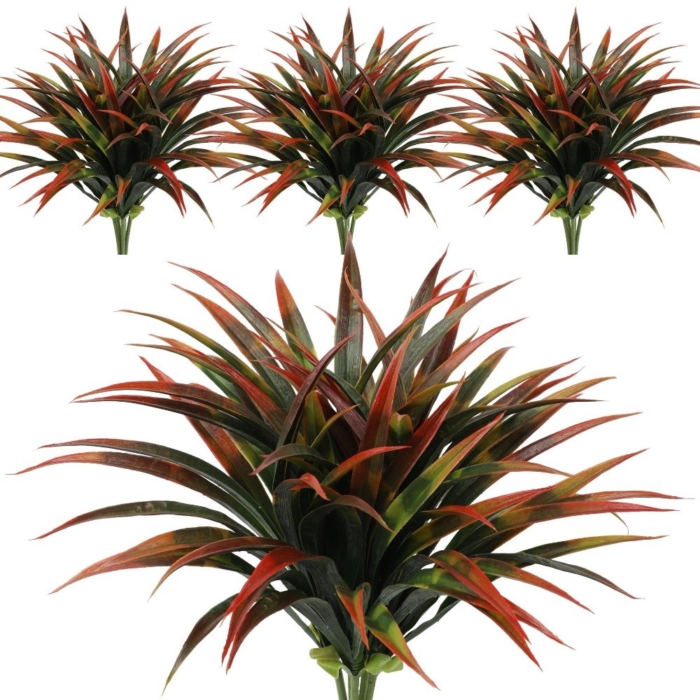실감나는 42cm 인조 난초 잎 DIY 플라스틱 인조  - Spider Plant Hanging 리뷰 및 가격